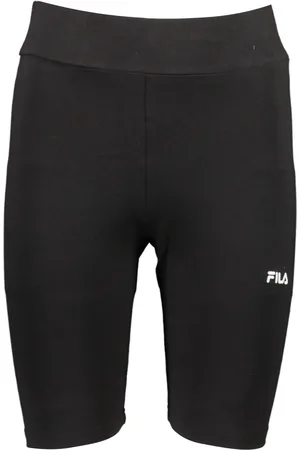 Fila Chic Cotton Short Leggings with Logo Embroidery - XS
