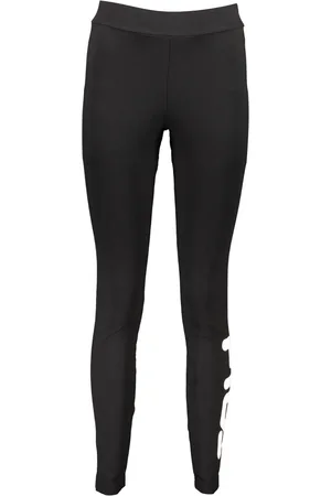 Fila Elastic High-Waist Logo Print Leggings - XS