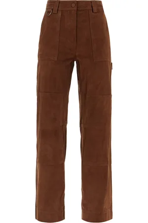 Saks Potts Suede leather workwear pants - S