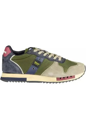 Blauer Sleek Lace-Up Sports Sneakers - EU41/US8