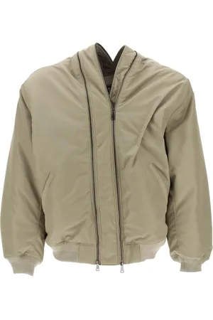 Y / PROJECT Nylon bomber jacket with double zipper closure - M