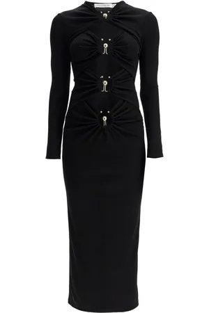 CHRISTOPHER ESBER Cut out dress with metallic rings - 6