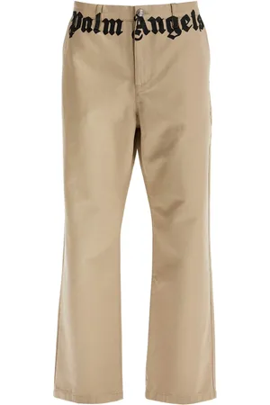 Palm Angels Chino pants with logo branding - 46