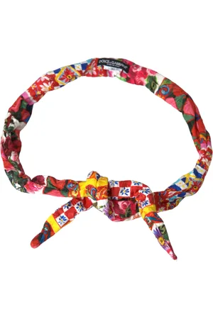 Dolce & Gabbana Carretto Print Waist Belt - IT40|S