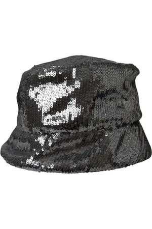 Dolce & Gabbana Sequined Nylon Bucket Hat Men - 60 cm|XL