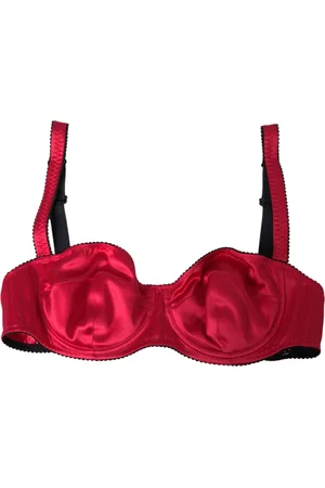 Dolce & Gabbana Silk Stretch Balconcino Bra Underwear - IT1 | XS