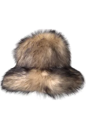 Dolce & Gabbana Faux Fur Modacrylic Fedora Hat - 59 cm|L