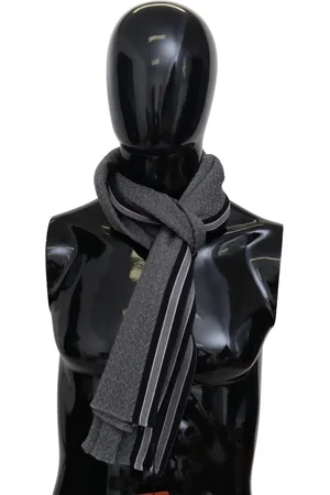 Missoni Elegant Wool Scarf with Signature Stripes