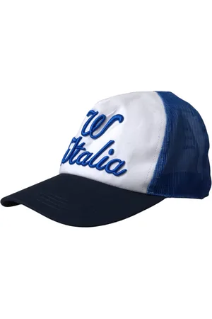 Dolce & Gabbana Blue White Italia Mesh Baseball Hat - 57 cm|S