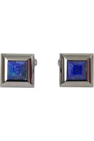 Dolce & Gabbana Plated Brass Pin Crystal Cufflinks