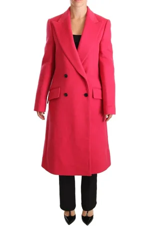 Dolce & Gabbana Elegant Wool-Cashmere Coat - IT38|XS