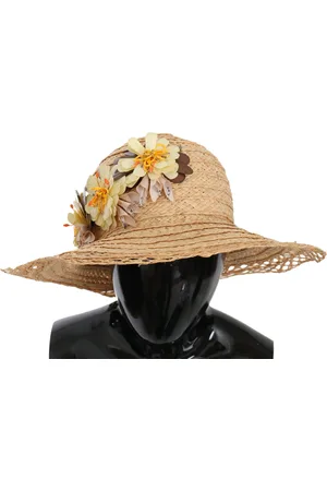 Dolce & Gabbana Elegant Floral Bucket Hat - 56 cm|XS