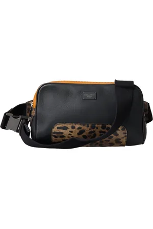 Dolce & Gabbana Exotic Leather Leopard Belt Bag