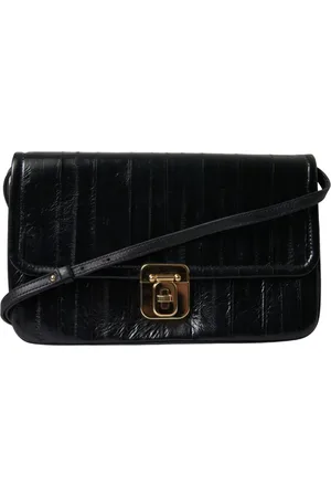 Dolce & Gabbana Elegant Eelskin Leather Shoulder Bag
