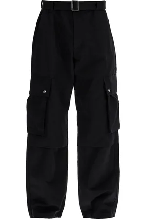Jacquemus Cargo gabardine trousers in eight - 50