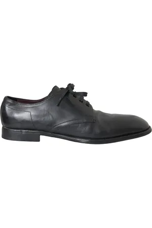 Dolce & Gabbana Leather Derby Formal Dress Men Shoes - EU44/US11