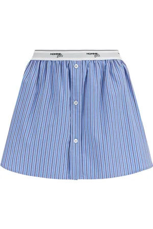Homme Girls Striped mini skirt - L