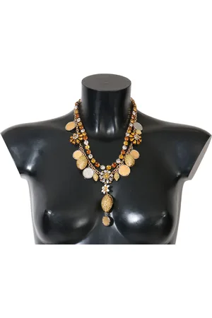 Dolce & Gabbana Elegant -Plated Statement Necklace
