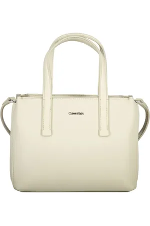 Calvin Klein Beige Polyester Handbag