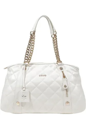 Liu Jo Cream Polyethylene Handbag