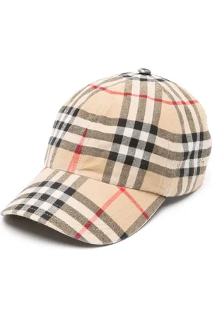 Burberry Vintage Check-pattern cotton cap - S