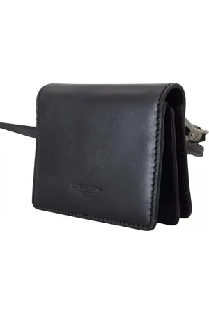 Dolce & Gabbana Leather Bifold Shoulder Sling Women Wallet