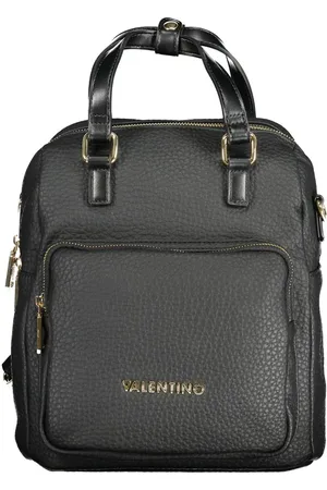 VALENTINO Black Polyethylene Women Backpack
