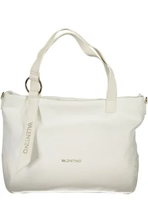 VALENTINO White Polyethylene Handbag