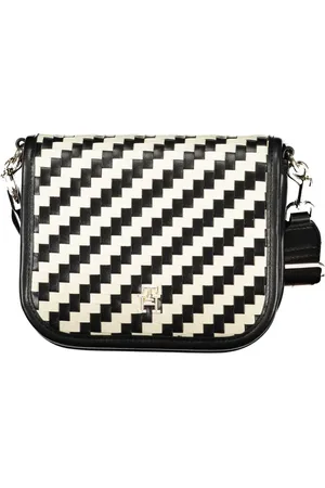 Tommy Hilfiger Black Polyester Handbag