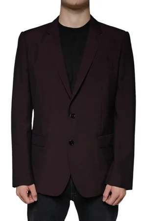Dolce & Gabbana Wool Single Breasted Dress Blazer - IT54 | XL