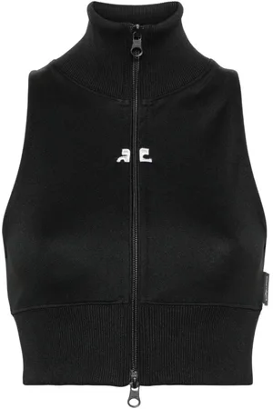Courrèges CROPPED VEST - M