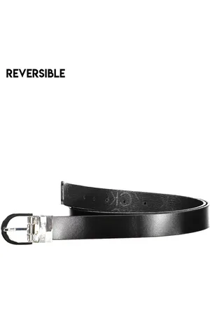 Calvin Klein Elegant Reversible Belt with Metal Buckle - 75 cm / 30 Inches