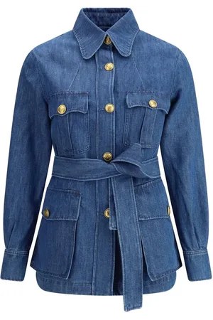VALENTINO Belted Denim Jacket - IT40 | M