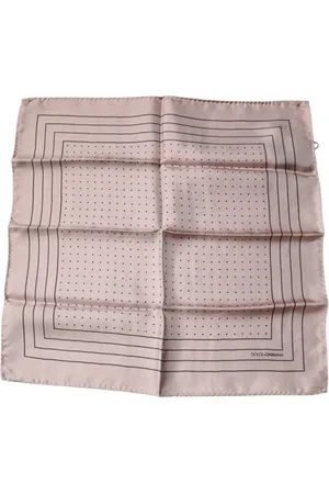 Dolce & Gabbana Polka Dots Square Handkerchief Scarf