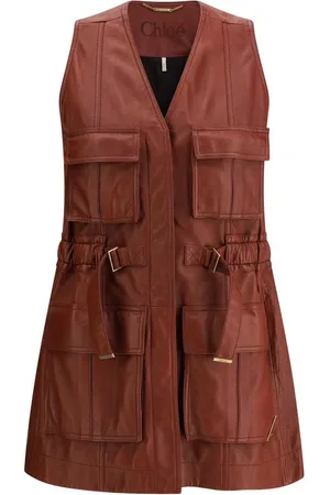 Chloé Leather Vest - IT36 | XS