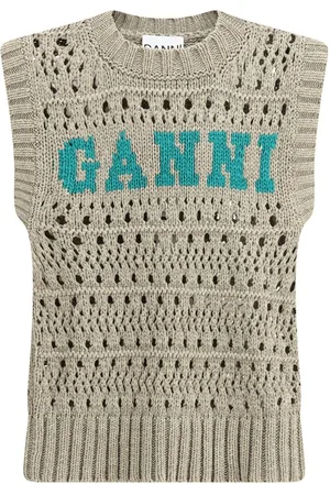 Ganni Knit Vest - M