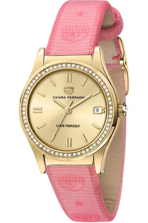 Chiara Ferragni Synthetic Skin Watch