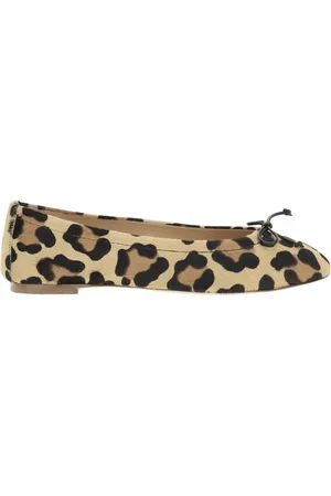 Francesco Russo Leopard-print Ballerinas - EU35.5/US5.5
