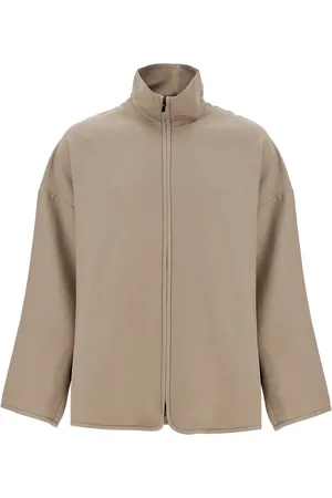 FEAR OF GOD Dusty wool jacket with high collar - L