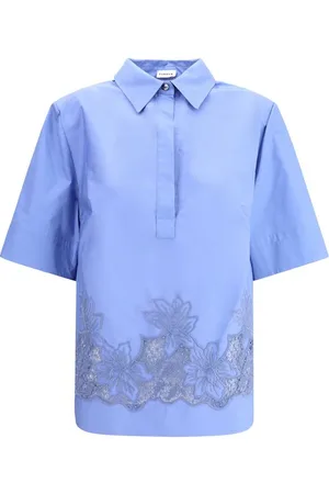 P.A.R.O.S.H. Short sleeves embroidered Shirt - L