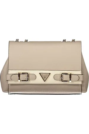 Guess Beige Polyethylene Women Handbag