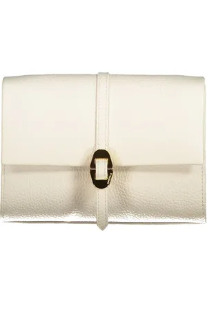Coccinelle White Leather Handbag