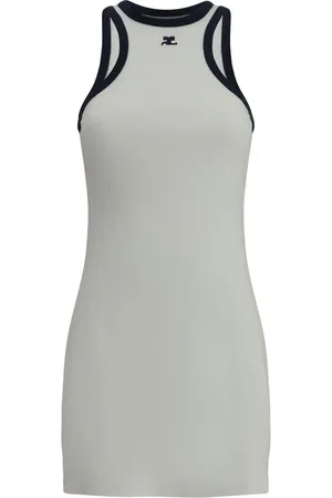 Courrèges Cotton Scuba Mini Dress - M