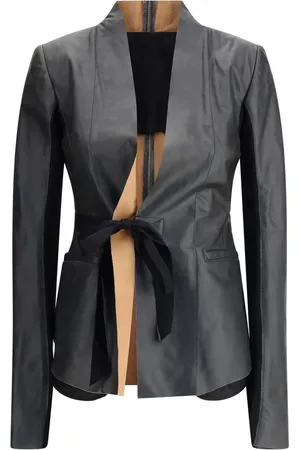 Rick Owens Leather Jacket - IT42 | L