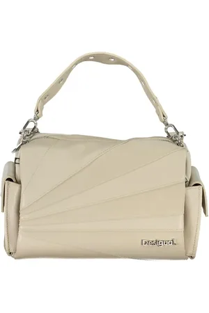 Desigual Beige Polyethylene Handbag