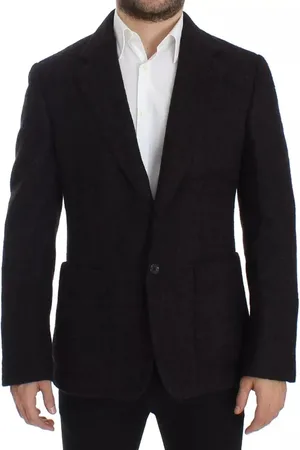 Dolce & Gabbana Alpaca Two Button Jacket Blazer - IT48 | M