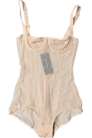 Dolce & Gabbana Tulle Balconette Bra Bodysuit Underwear - IT2 | S