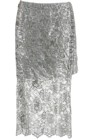 The Attico Lace midi skirt - 42