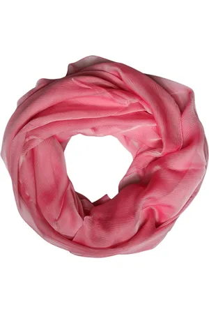 Dolce & Gabbana Pink Silk Rectangle Women Wrap Shawl Scarf