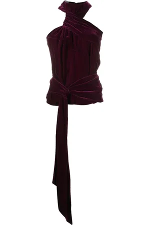 Stella McCartney Velvet halterneck top - 38